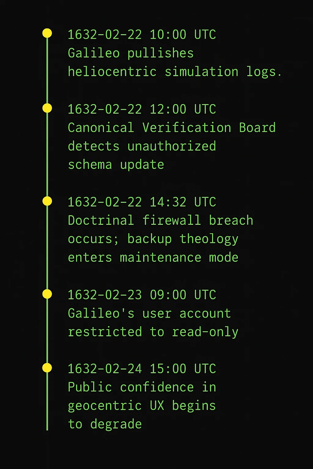 Incident Timeline